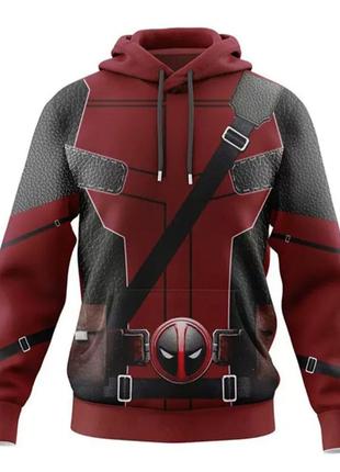 Дорослий костюм, кофта, світшот, худі дедпул, l-xl