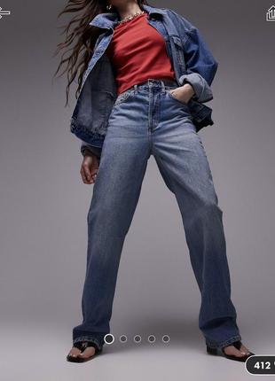 Прямые джинсы topshop