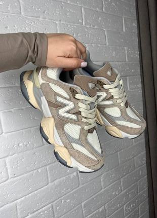 Кроссовки new balance 9060 driftwood