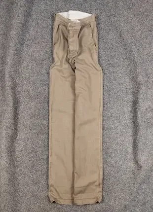 Мужские брюки carhartt johnson pants оригинал бежевые классические зауженные чиносы