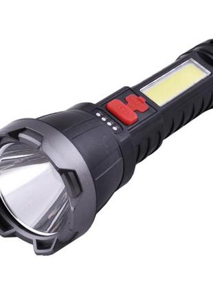 Фонарь zj-06-osl+cob, зу microusb, встроенный аккумулятор