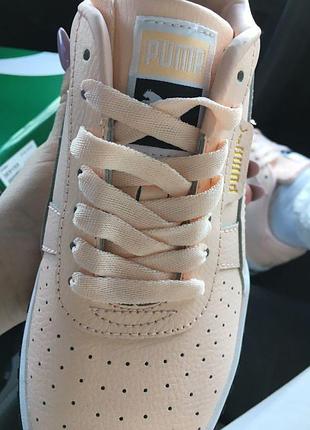 Кросівки жіночи пума (puma cali powdery/white/black)