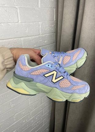 Кросівки new balance 9060 violet pink1 фото