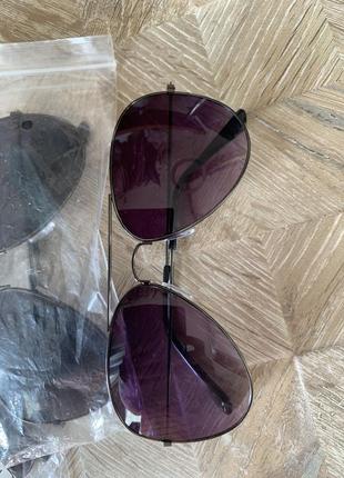 Окуляри авіатори очки каплі сонцезахисні1 фото