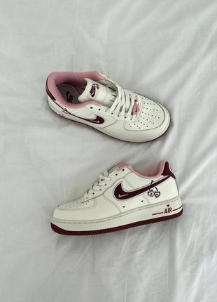 Кроссовки nike air force cherry