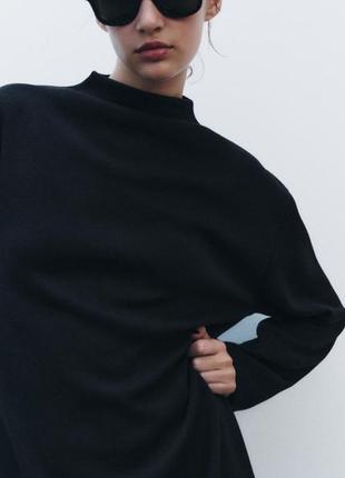 Мягкое платье зара zara s-m