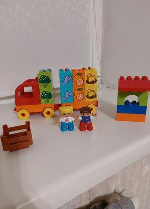 Lego duplo  лего дупло моя перша вантажівка