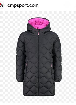 Куртка тёплая cmp sport тёмно-серая (164 см)