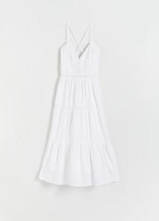 Женское хлопковое платье сарафан макси премиум качество5 фото