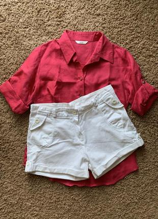 Белые шорты fury размер m