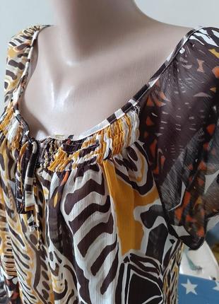 Лёгкая женская блуза туника6 фото