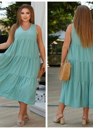 Платье, сарафан на лето, размеры 50-566 фото