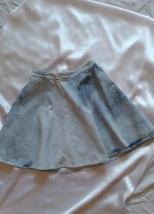 Спідниця джинсова кльош