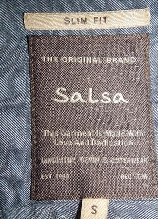 Теніска сорочка salsa p.s 100% бавовна6 фото