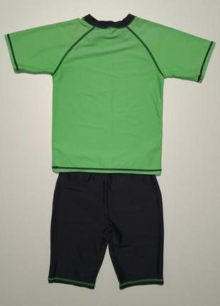 Солнцезащитный купальный костюм футболка + плавки alive 122-128. сток.5 фото