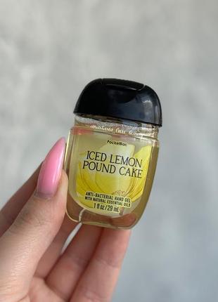 Антисептик для рук bath &amp; body works iced lemon pound cake