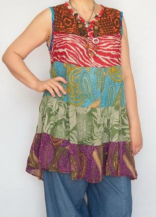 Туника ярусная, платье krasuay design.