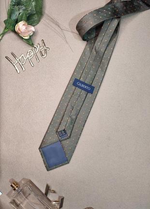 Шелковый галстук, замеры 146 х 93 фото