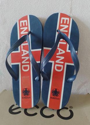 Тапочки тапки вьетнамки шлепанцы мужские новые england uefa euro 20201 фото