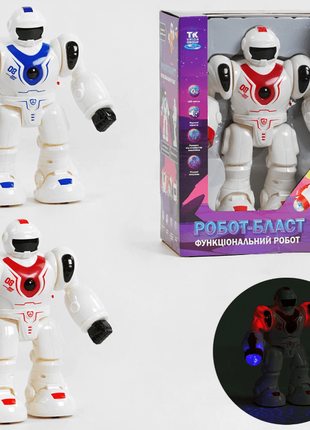 Музыкальный робот бласт (31140),(2 цвета, украинское озвучение).