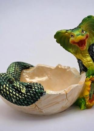 Попільничка "кабра в шкаралупі" (8,5х7х6,5 см)