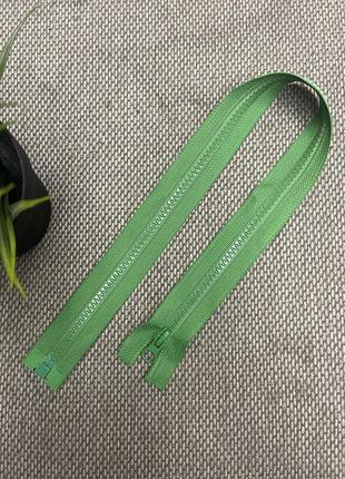 Молния разъемная тракторная 50 см, зеленая, тип 5