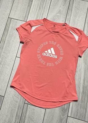 Отличная женская спортивная футболка adidas4 фото