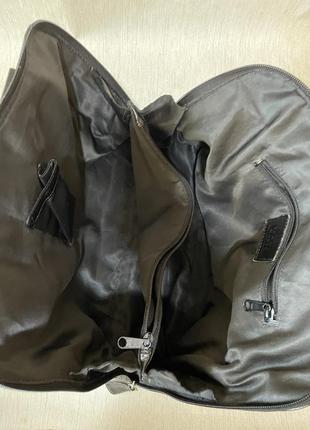 Брендовая большая кожаная сумка tommy&amp;kate8 фото