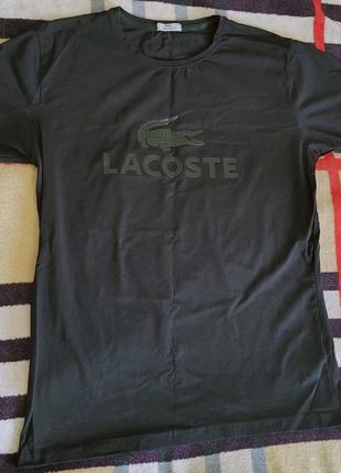 Футболка lacoste сток1 фото