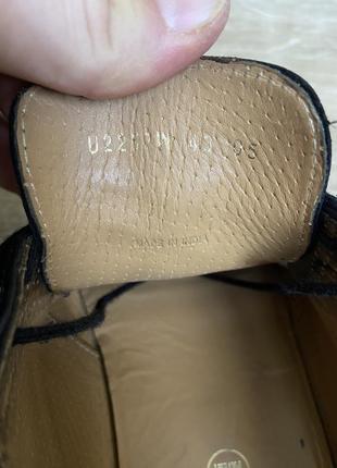 Туфли кожаные geox5 фото