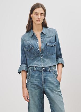 Джинсова сорочка denim vintage