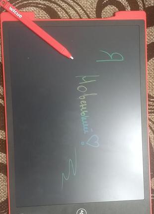 Графічний планшет (дитячий) xiaomi wicue
writing table 12"wnb212(red)4 фото