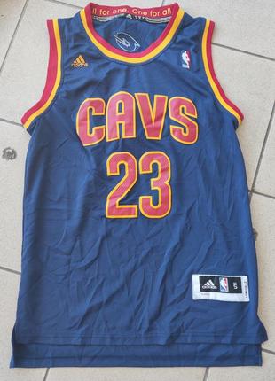 Баскетбольная майка adidas nba cleveland cavaliers, james3 фото