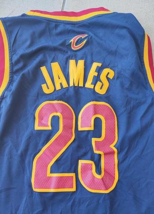 Баскетбольная майка adidas nba cleveland cavaliers, james6 фото