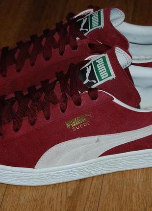 Шкіряні кросівки кеди 44 р puma suede