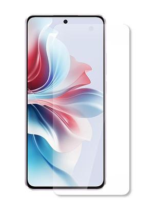 Гидрогелевая защитная пленка crystal mirror на oppo reno11  на весь экран прозрачная