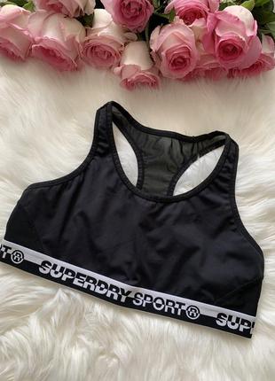 Superdry sport спортивный топ 14 размер l