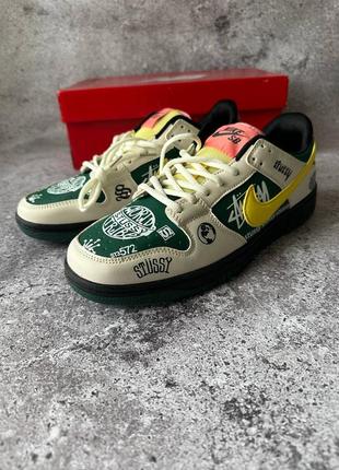 Кроссовки найк данк стусху nike stussy dank