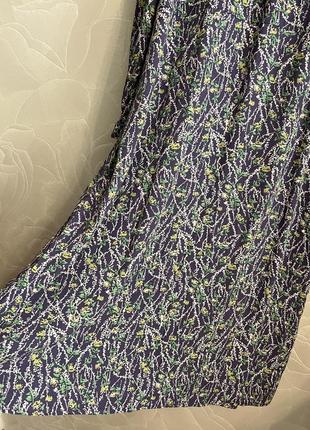Marks & spencer легкое платье вискоза цветочный принт.9 фото