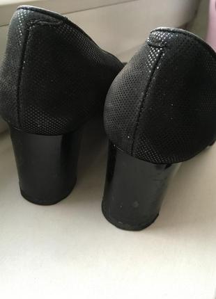 Классические чёрные туфли2 фото