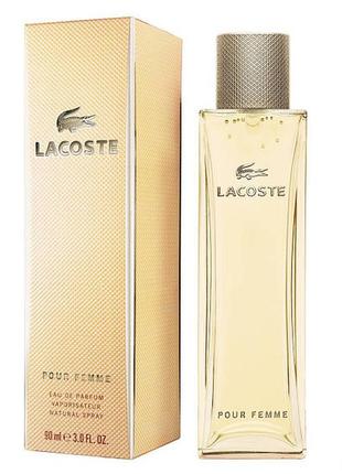 Женская парфюмированная вода lacoste pour femme (лакоста пурпур фамм ) 90 мл