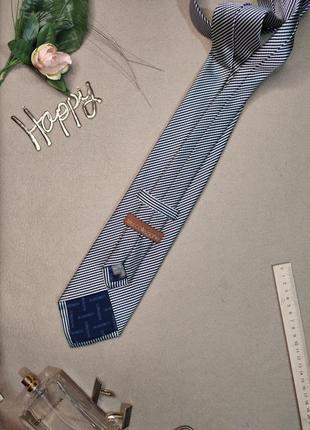 Шелковый галстук, замеры 148 х 9.34 фото