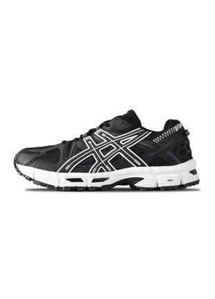 Мужские кроссовки asics gel kahana 8 black white