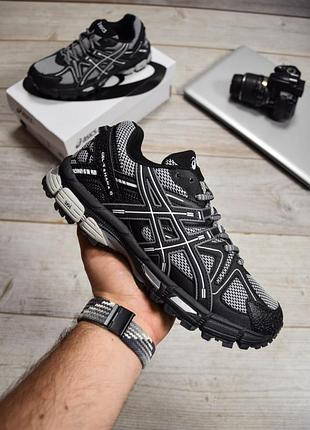 Мужские кроссовки asics gel kahana 8 black gray