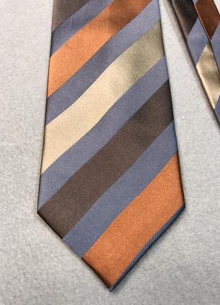 Шелковый галстук, замеры 150 х 95 фото