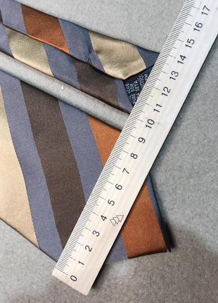 Шелковый галстук, замеры 150 х 97 фото