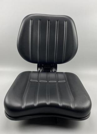 Универсальное сиденье малого трактора и спец. техники с регулировкой вперед/назад пена пвх высокой плотности