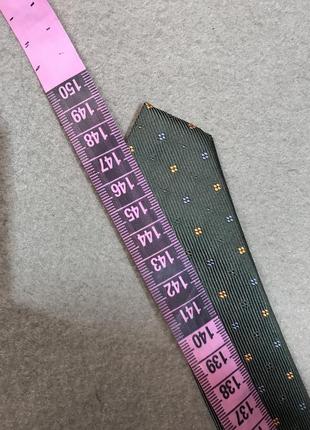 Шелковый галстук, замеры 146 х 94 фото
