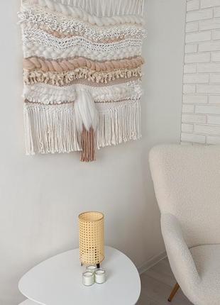 Макраме панно. гобелен макраме. декор на стену. бохо. хэнд мейд