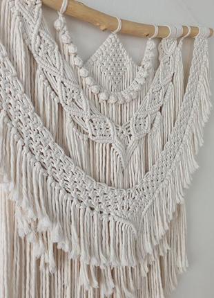 Макраме панно. велике макраме панно. декор на стіну. хенд мейд. бохо стиль.